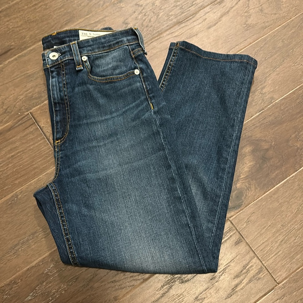 Rag & Bone Nina high rise ankle cigarette